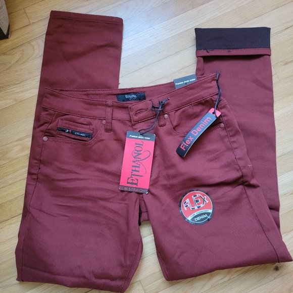 Ethanol Premium Jeans Flex Denim Rust 30x32 - Picture 1 of 3